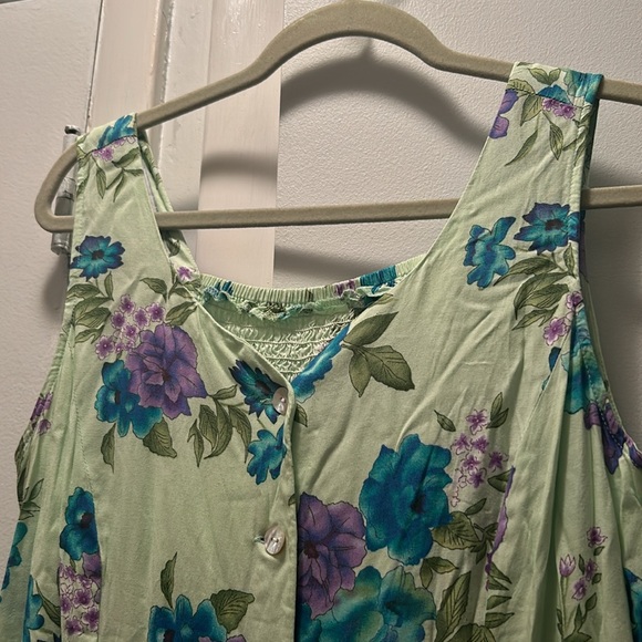 BFA classics floral maxi dress with buttons down front - Picture 4 of 5